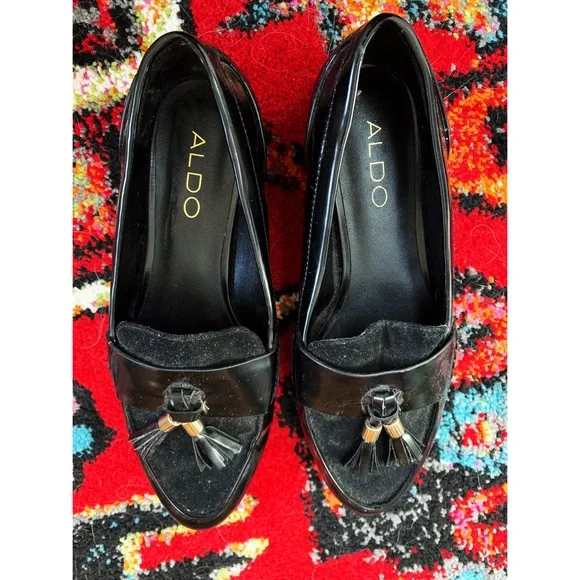 Aldo | Shoes | Never Been Worn Leather And Suede Loafers  display picture 1